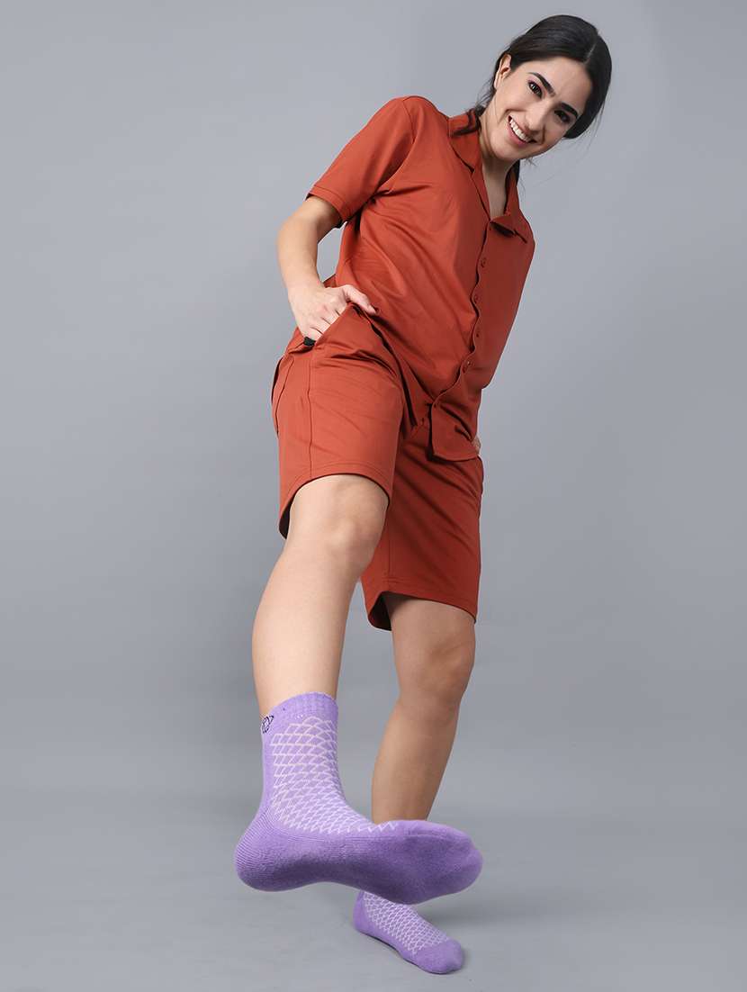 women pack of 5 ankle length socks - 21587001 -  Standard Image - 3