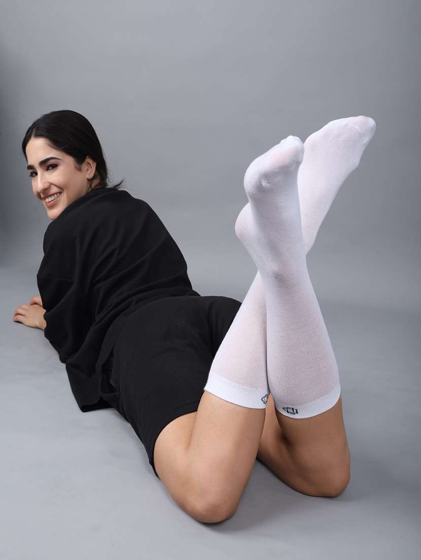 women pack of 5 full length socks - 21587024 -  Standard Image - 3