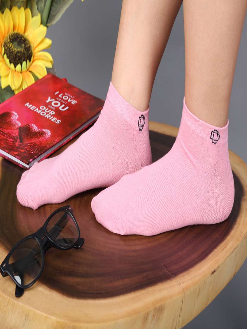 women pack of 5 ankle length socks