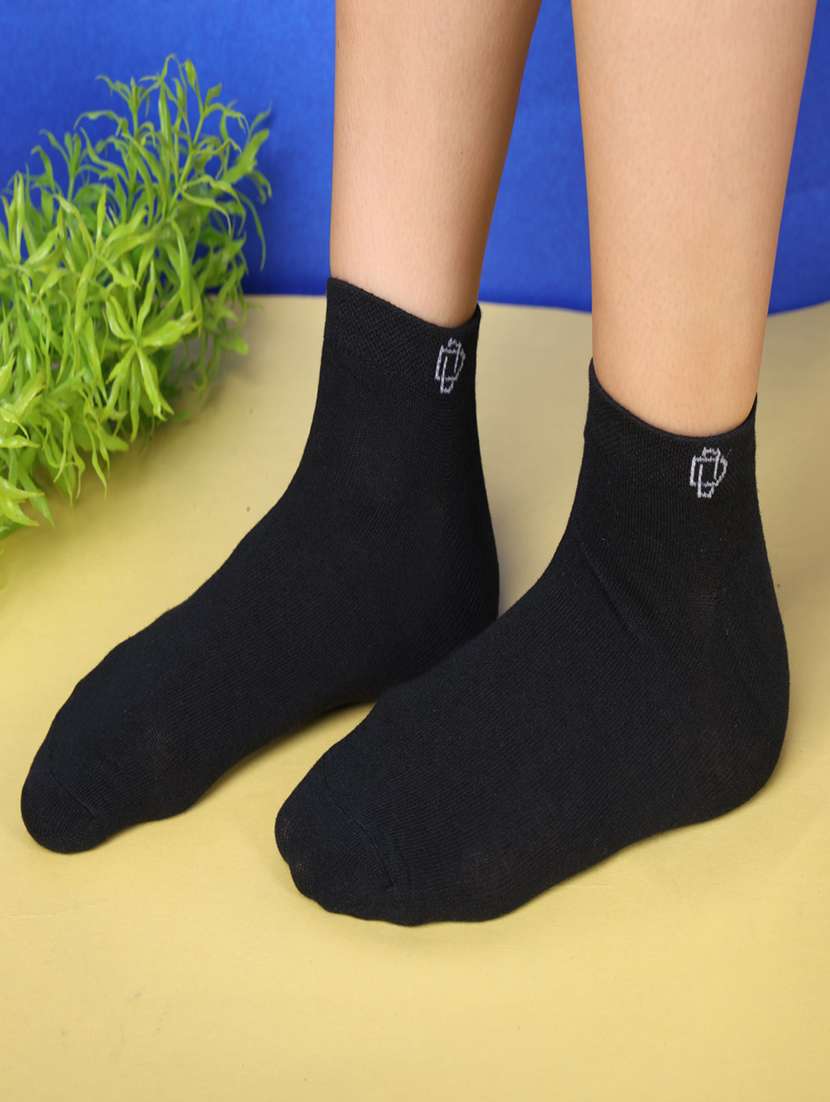 women cotton ankle length socks combo - 21587051 -  Standard Image - 3