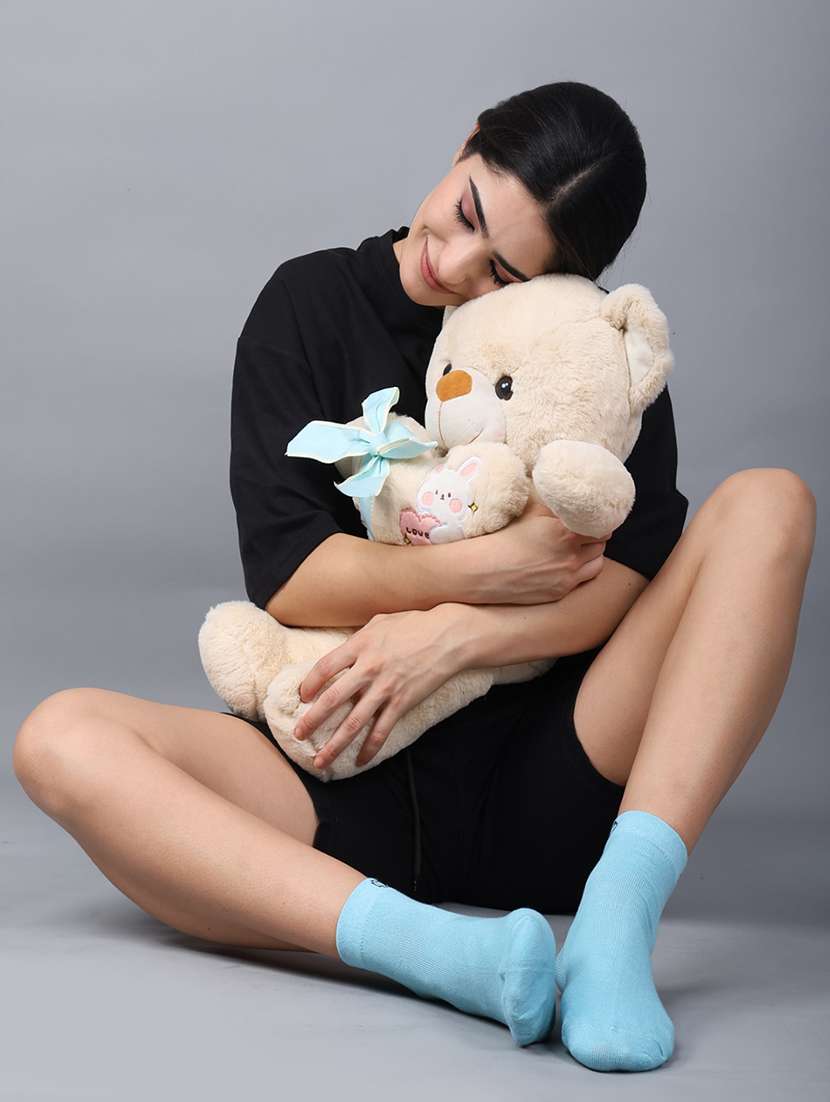 women pack of 3 ankle length socks - 21587062 -  Standard Image - 3