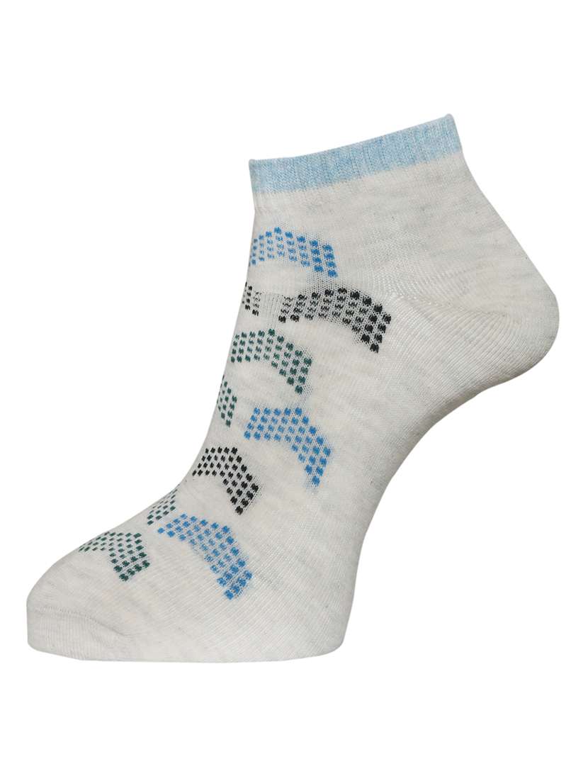women cotton ankle length socks combo - 21587116 -  Standard Image - 3