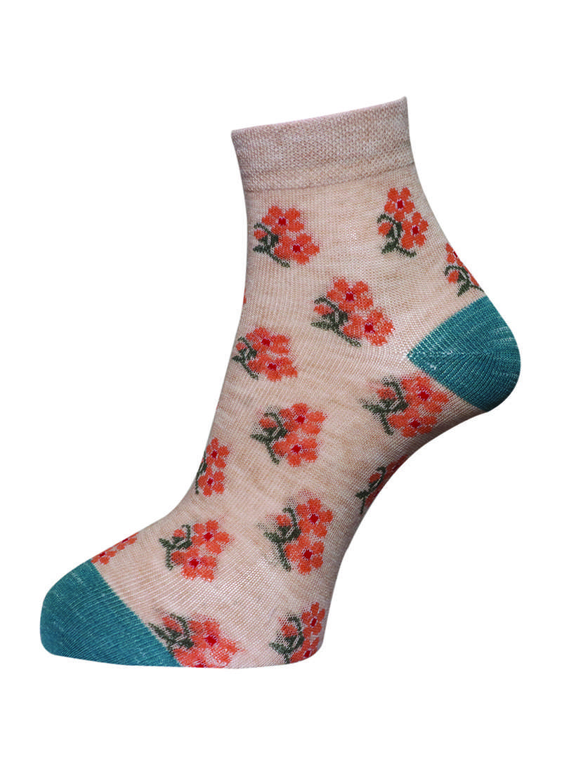 women cotton ankle length socks combo - 21587153 -  Standard Image - 3