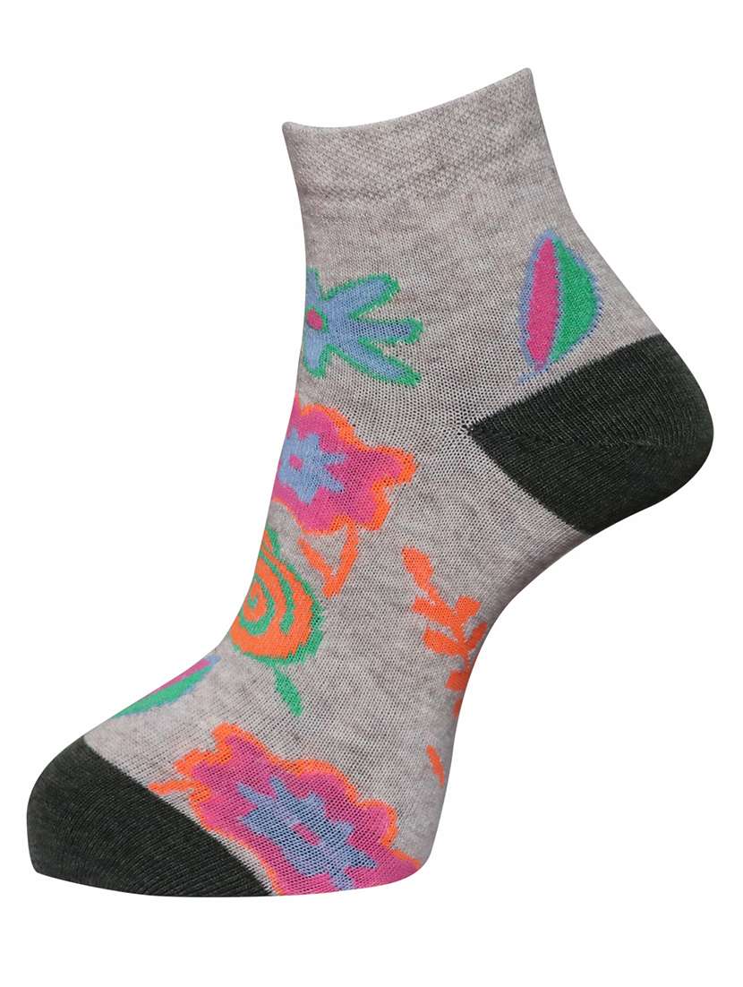 women cotton ankle length socks combo - 21587155 -  Standard Image - 3