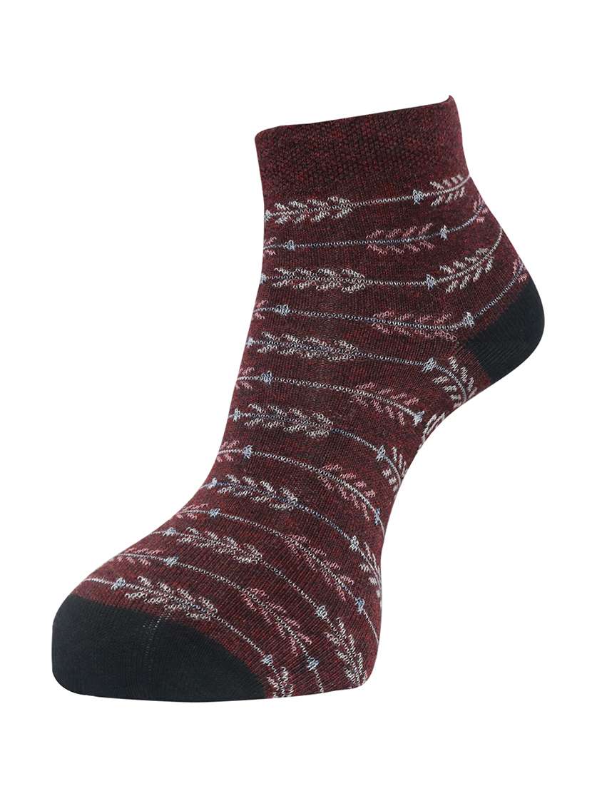 women cotton ankle length socks combo - 21587167 -  Standard Image - 3