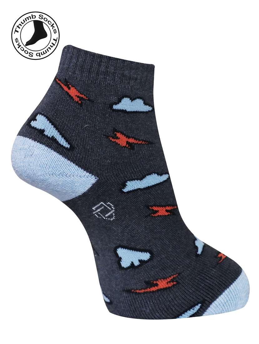 women cotton ankle length socks combo - 21587179 -  Standard Image - 3