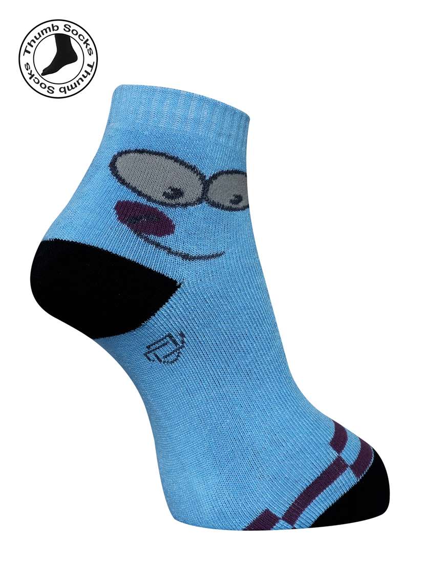 women cotton ankle length socks combo - 21587184 -  Standard Image - 3