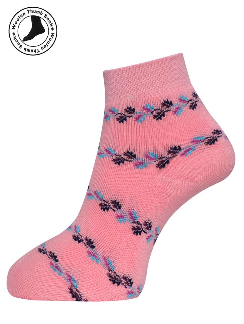 women cotton ankle length socks combo - 21587224 -  Standard Image - 3