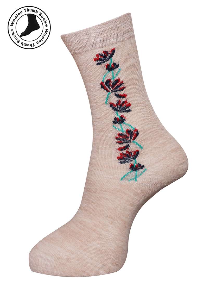 women cotton above ankle length socks combo - 21587230 -  Standard Image - 3
