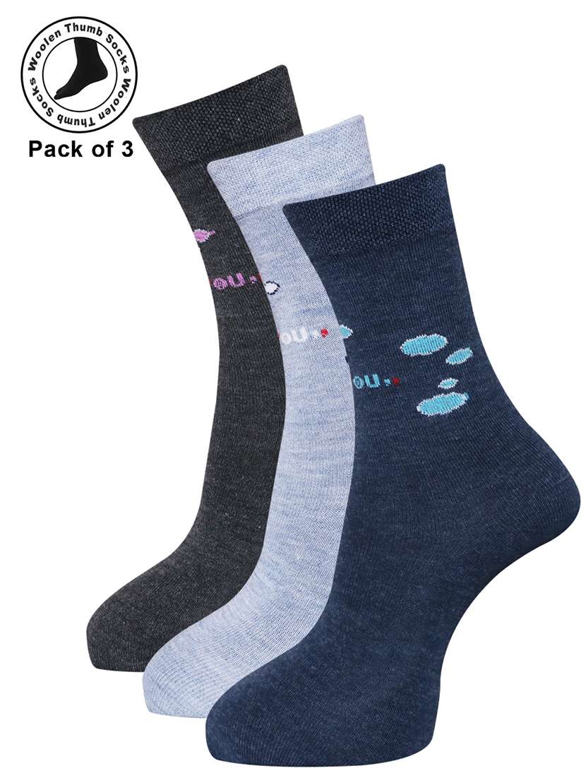 women cotton above ankle length socks combo