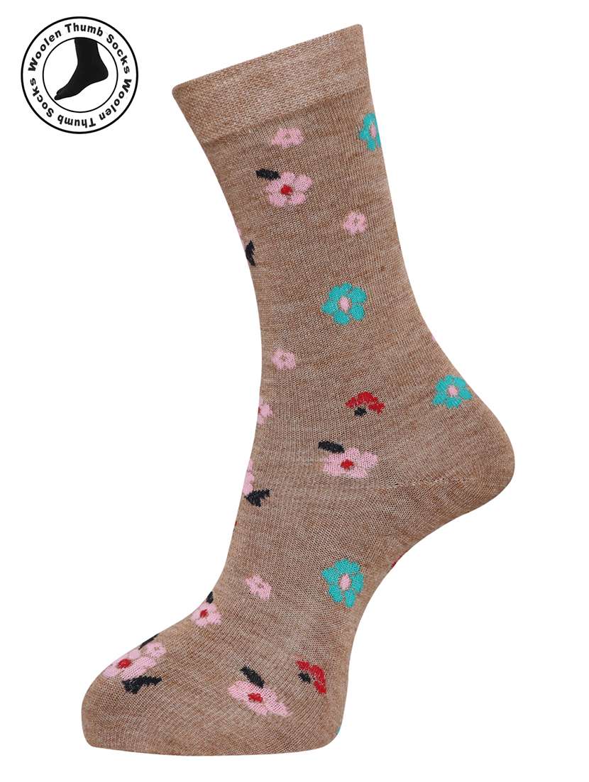 women cotton above ankle length socks combo - 21587238 -  Standard Image - 3