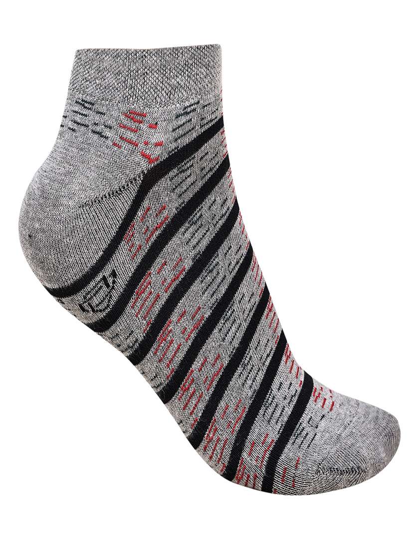 men printed ankle length socks combo - 21587314 -  Standard Image - 3