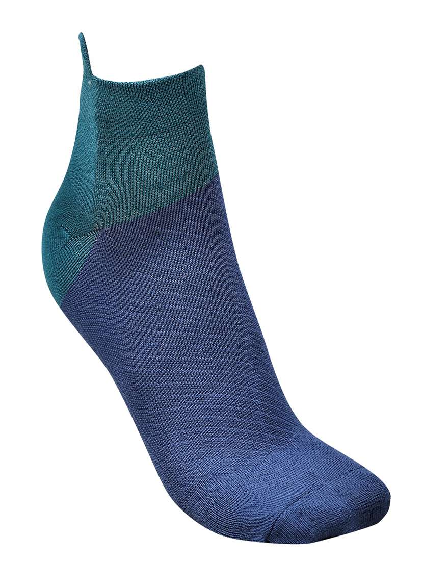multi colored nylon ankle length sock - 21587338 -  Standard Image - 3