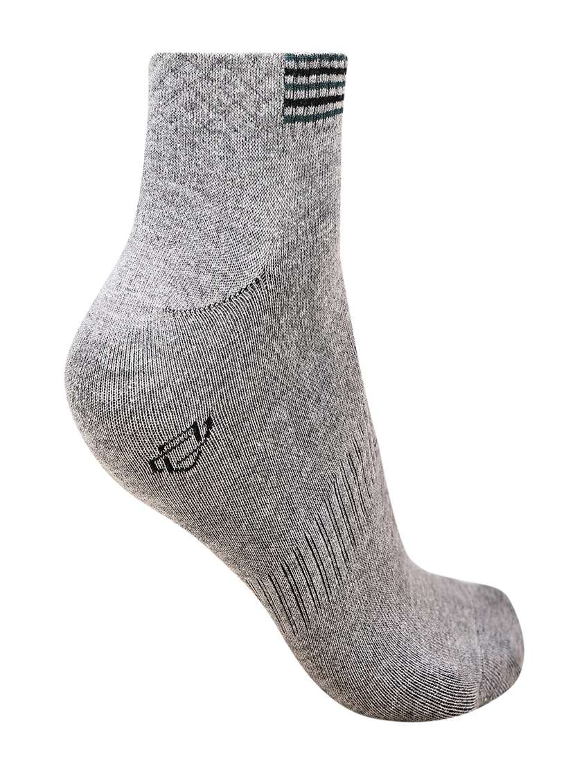 multi colored cotton ankle length sock - 21587362 -  Standard Image - 3