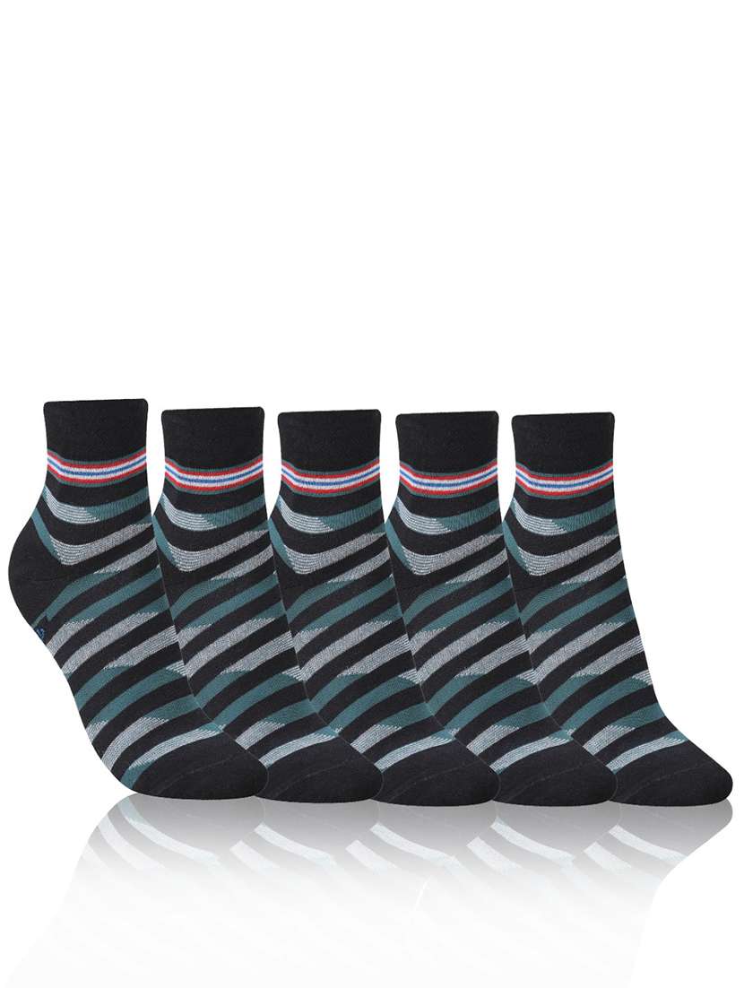 men pack of 5 ankle length socks