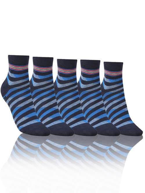 men cotton ankle length socks combo - 21587377 -  Standard Image - 0