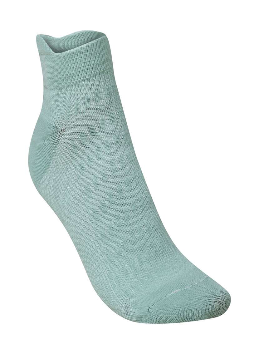 men solid cotton ankle length socks combo - 21587389 -  Standard Image - 3