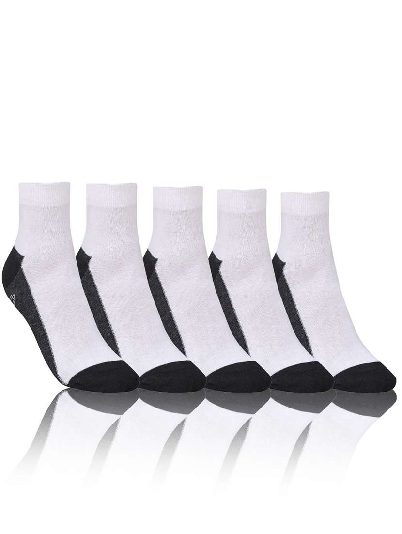 men cotton ankle length socks combo - 21587428 -  Zoom Image - 0