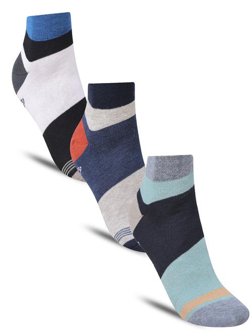 men pack of 3 ankle length sock - 21587449 - Standard Image - 0