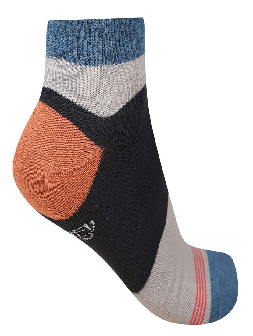 men pack of 5 ankle length socks - 21587478 -  Standard Image - 3