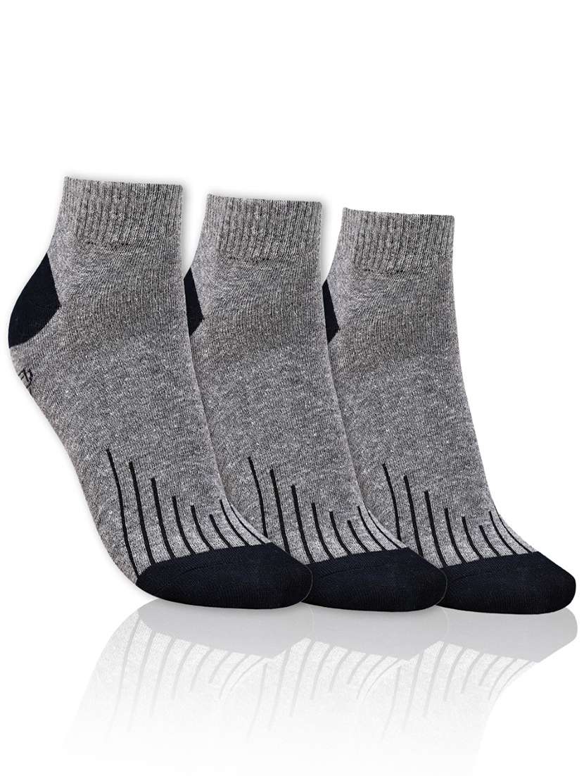 men pack of 3 ankle length sock - 21587490 -  Zoom Image - 0