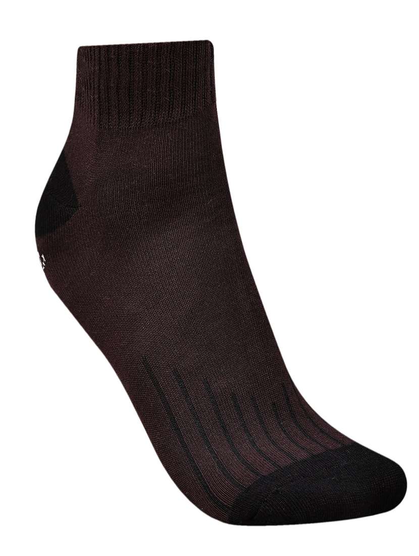 men color block cotton ankle length socks combo - 21587493 -  Standard Image - 3