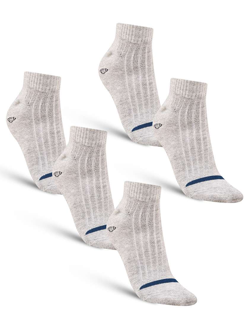 multi colored cotton ankle length sock