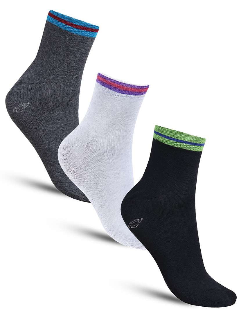 men pack of 3 ankle length socks