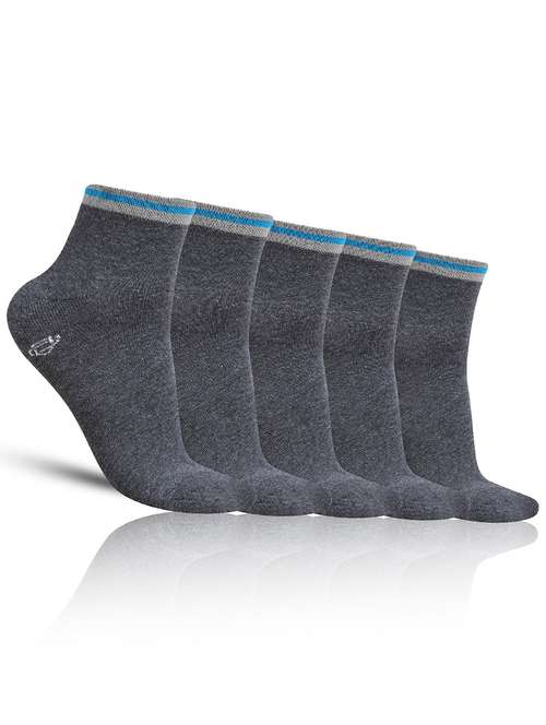 men cotton ankle length socks combo - 21587575 -  Standard Image - 0