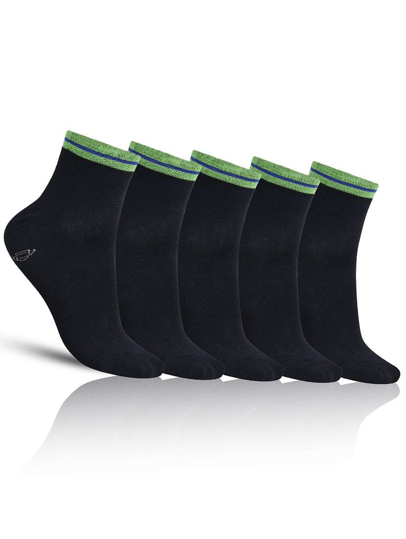 men cotton ankle length socks combo - 21587577 -  Zoom Image - 0