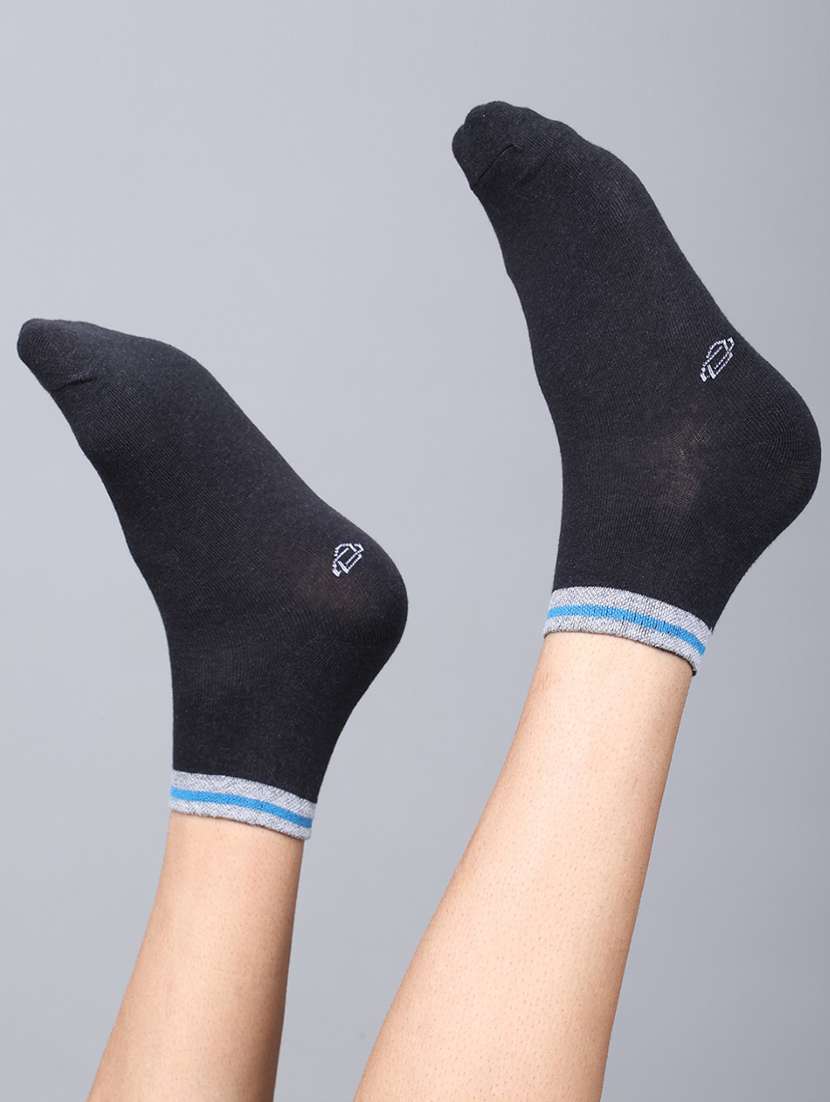 men cotton ankle length socks combo - 21587578 -  Standard Image - 3