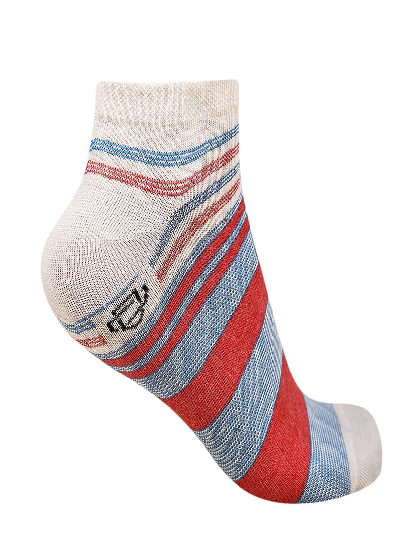 men cotton ankle length socks combo - 21587666 -  Standard Image - 3
