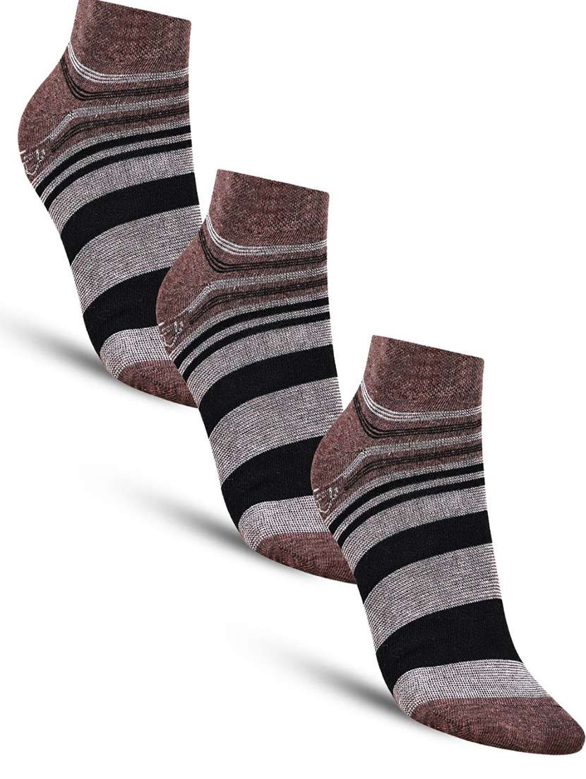 men pack of 3 ankle length socks