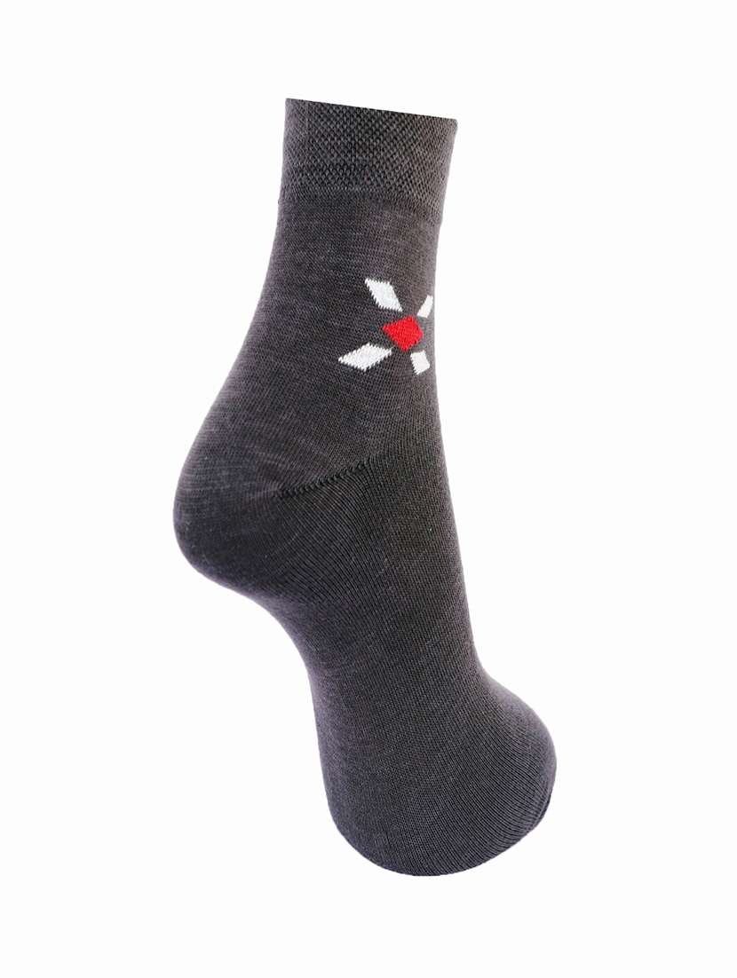 men cotton above ankle length socks combo - 21587721 -  Standard Image - 3