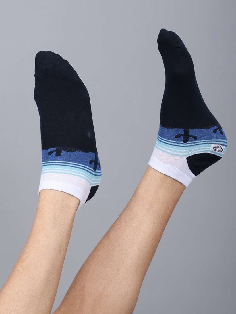 men cotton ankle length socks combo - 21587743 -  Standard Image - 3