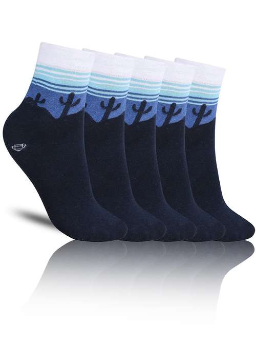 men cotton ankle length socks combo - 21587753 -  Standard Image - 0