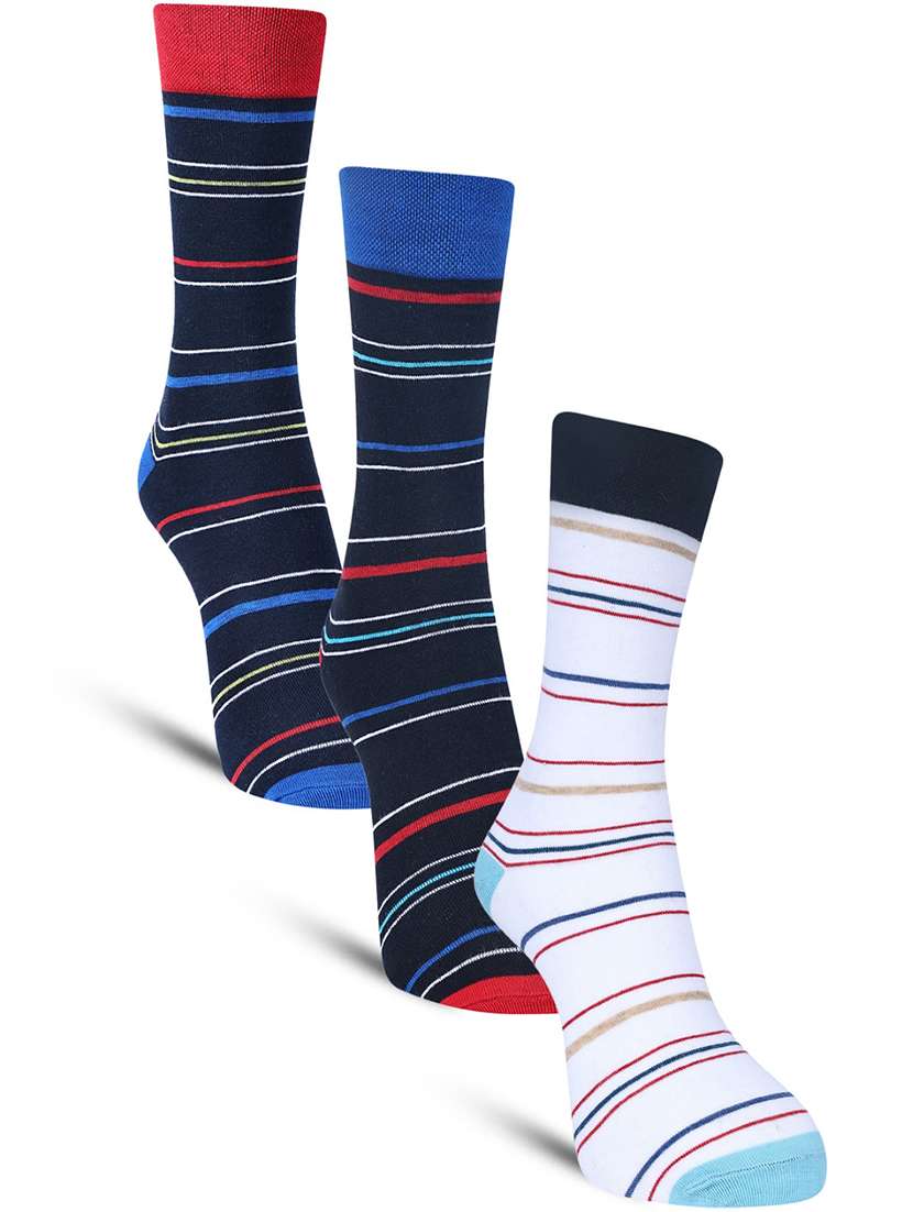 men pack of 3 above ankle length sock - 21587762 -  Zoom Image - 0