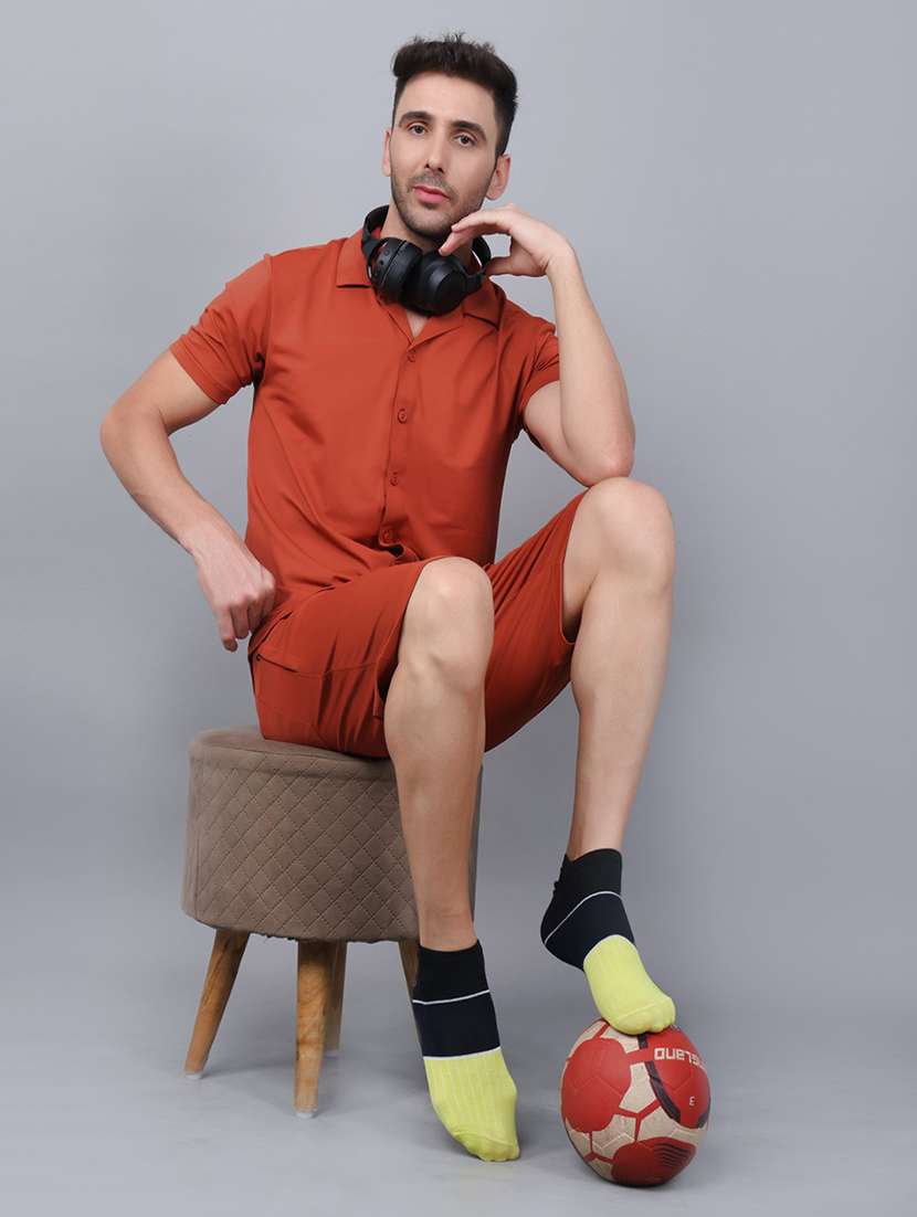 men cotton ankle length socks combo - 21587775 -  Standard Image - 3