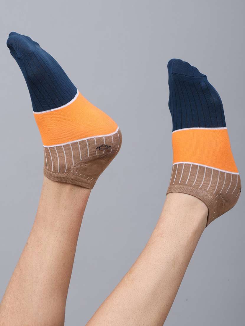 men pack of 3 ankle length socks - 21587783 -  Standard Image - 3