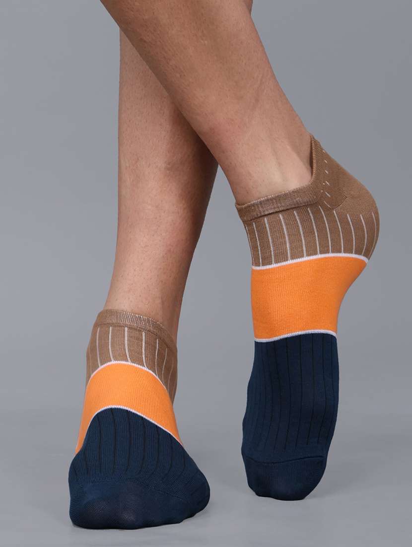 men cotton ankle length socks combo - 21587788 -  Standard Image - 3