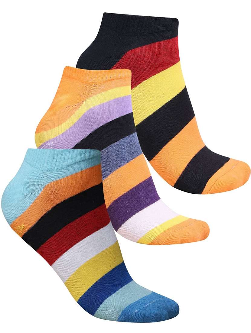 men cotton ankle length socks combo - 21587790 -  Zoom Image - 0