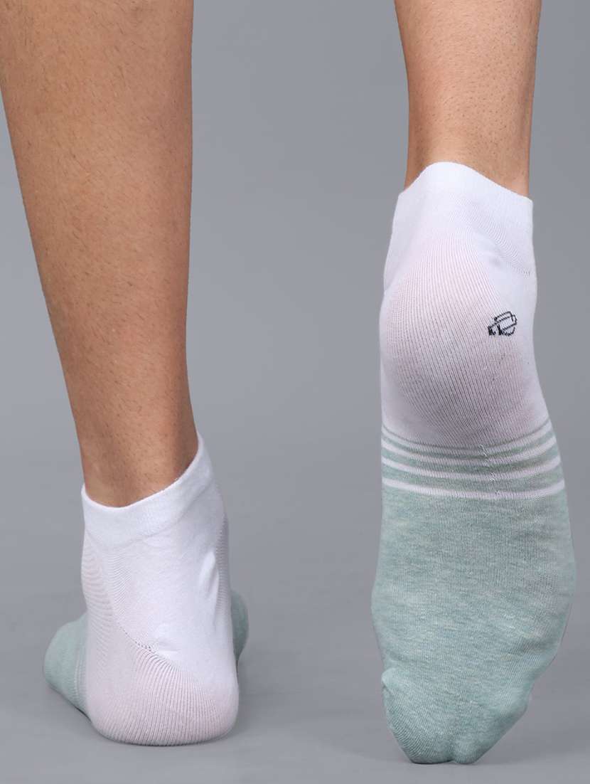 men cotton ankle length socks combo - 21587804 -  Standard Image - 3