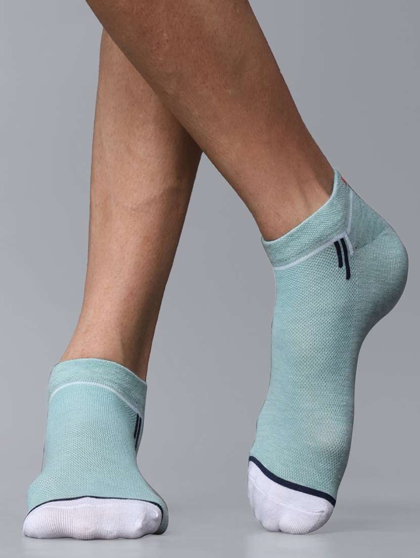 men pack of 5 ankle length socks - 21587813 -  Standard Image - 3
