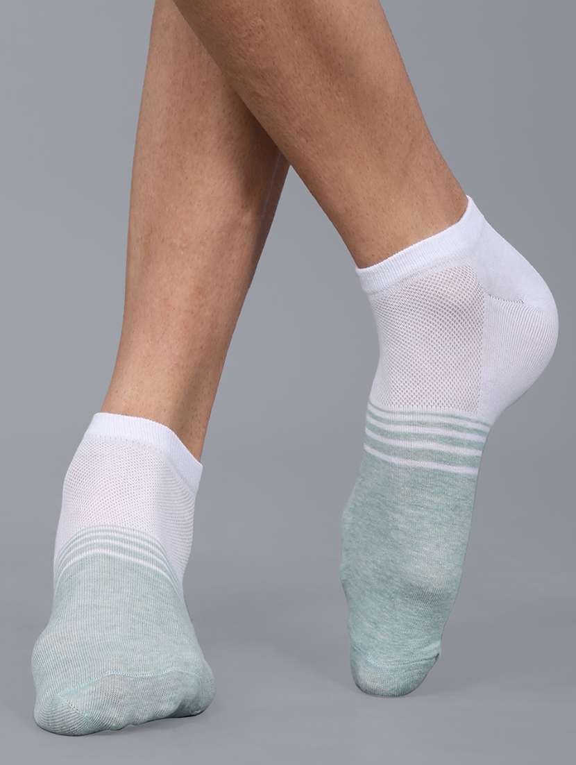 men pack of 5 ankle length socks - 21587814 -  Standard Image - 3