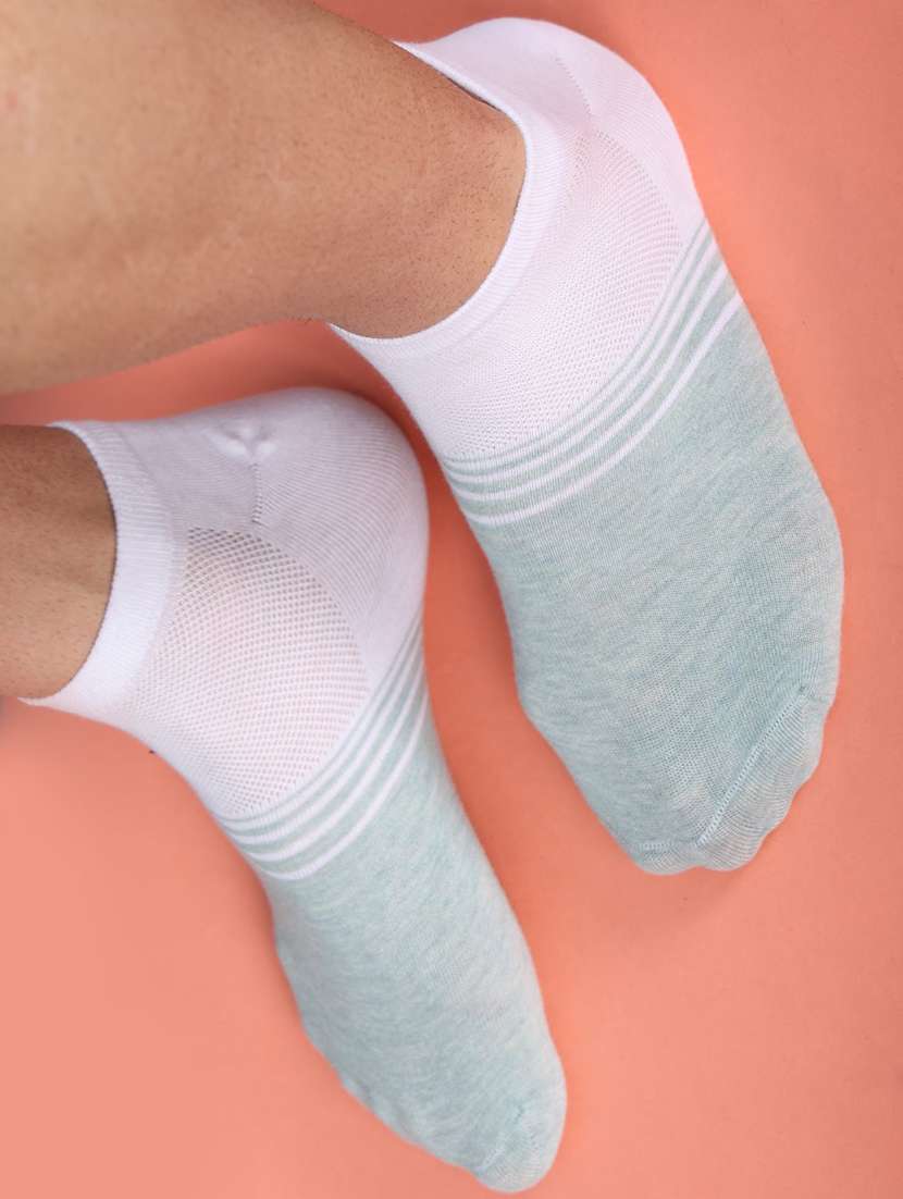 men pack of 5 ankle length sock - 21587817 -  Standard Image - 3