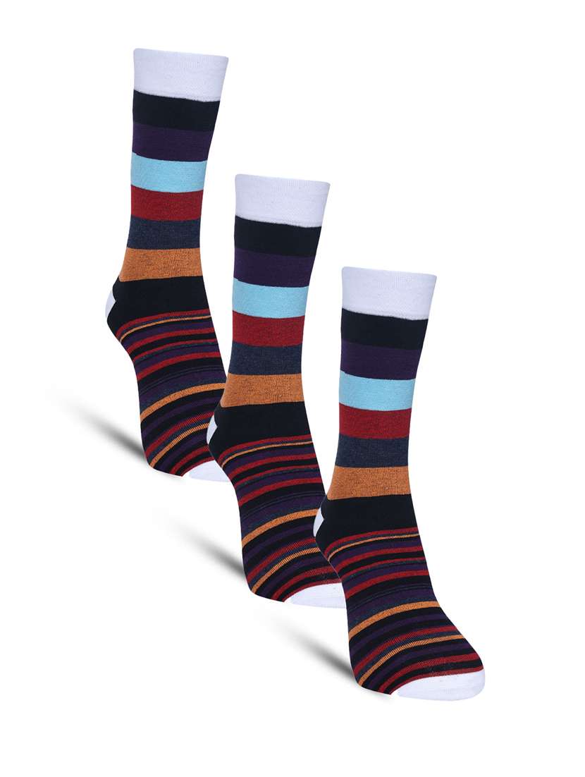 men cotton above ankle length socks combo