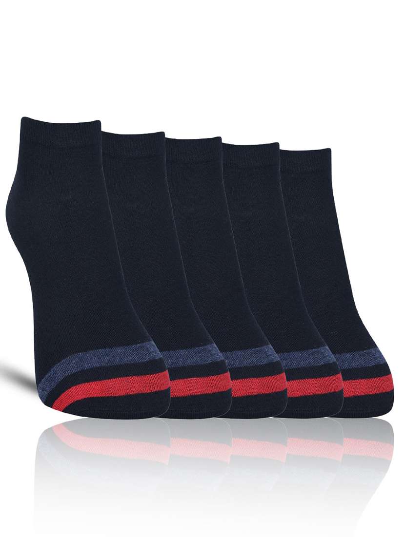 men cotton ankle length socks combo - 21587857 -  Zoom Image - 0