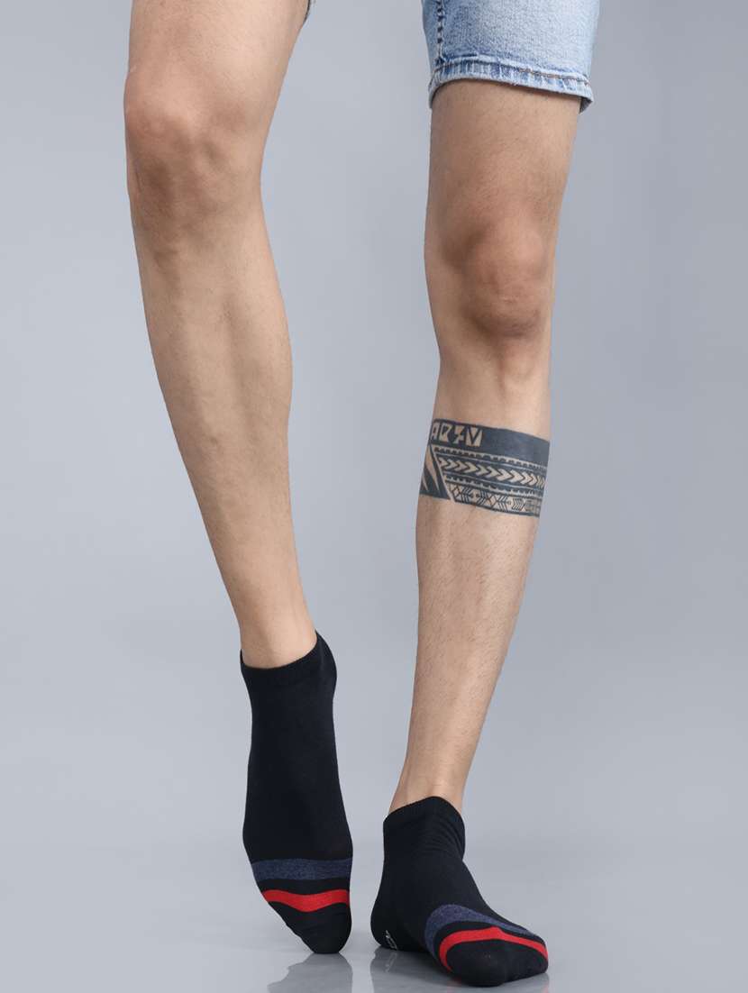 men cotton ankle length socks combo - 21587857 -  Standard Image - 3
