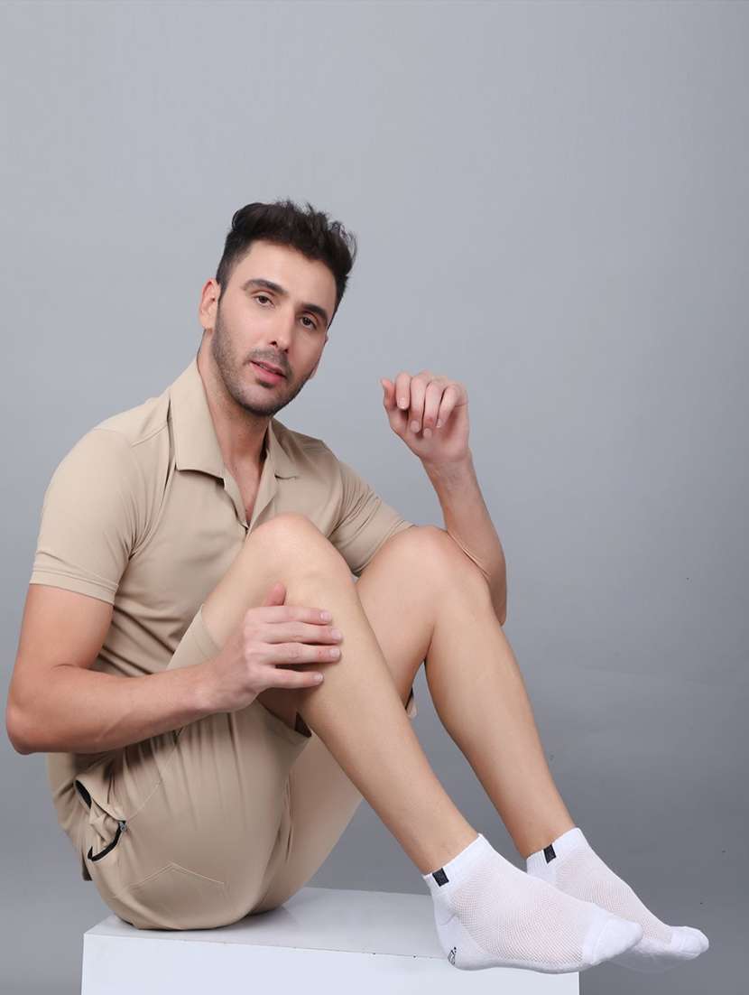 men cotton ankle length socks combo - 21587873 -  Standard Image - 3