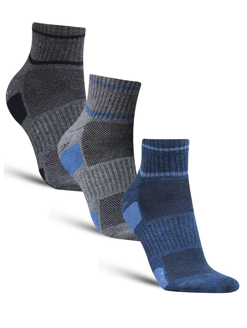 men cotton ankle length socks combo
